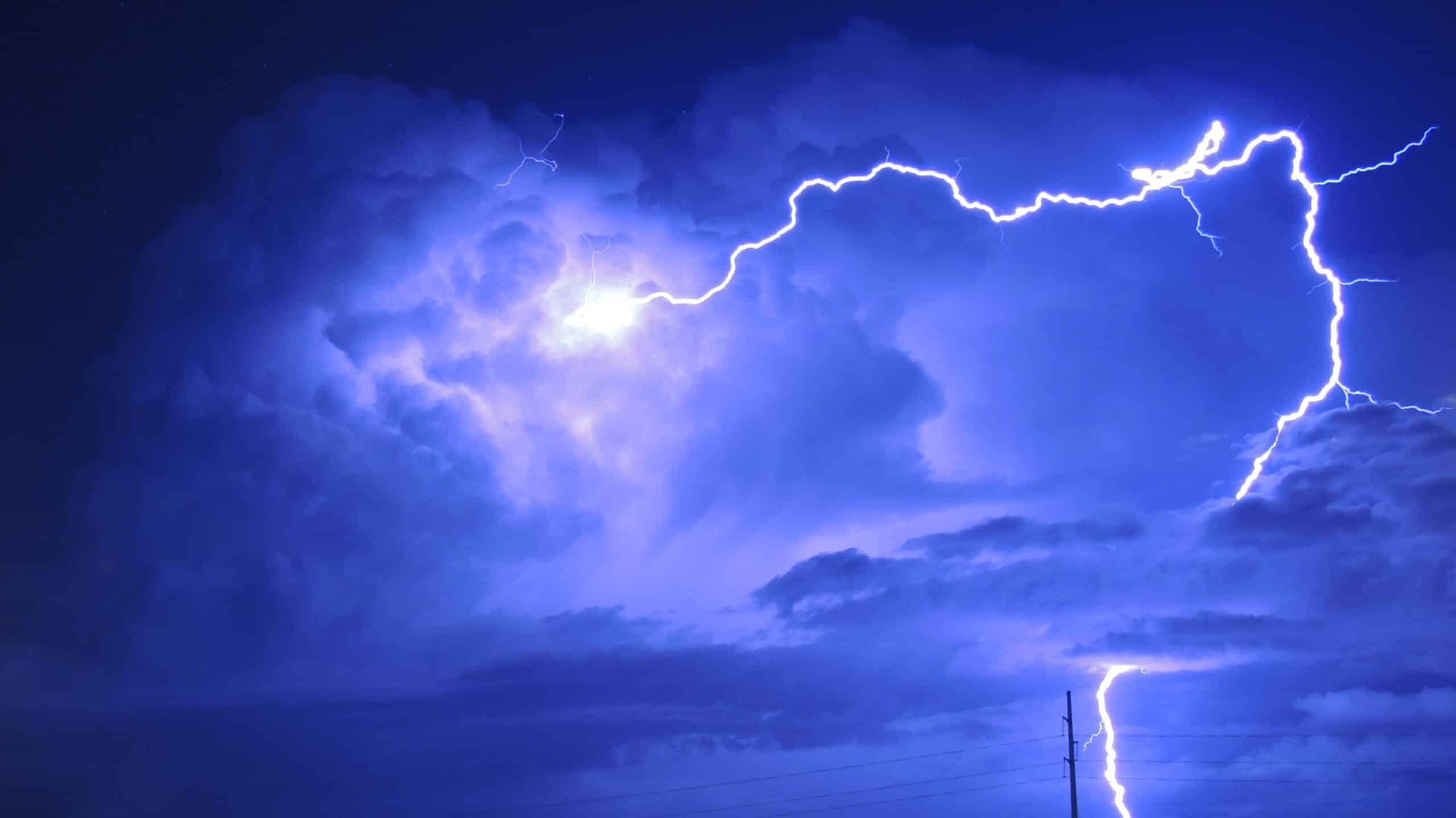 Lightning During Storm